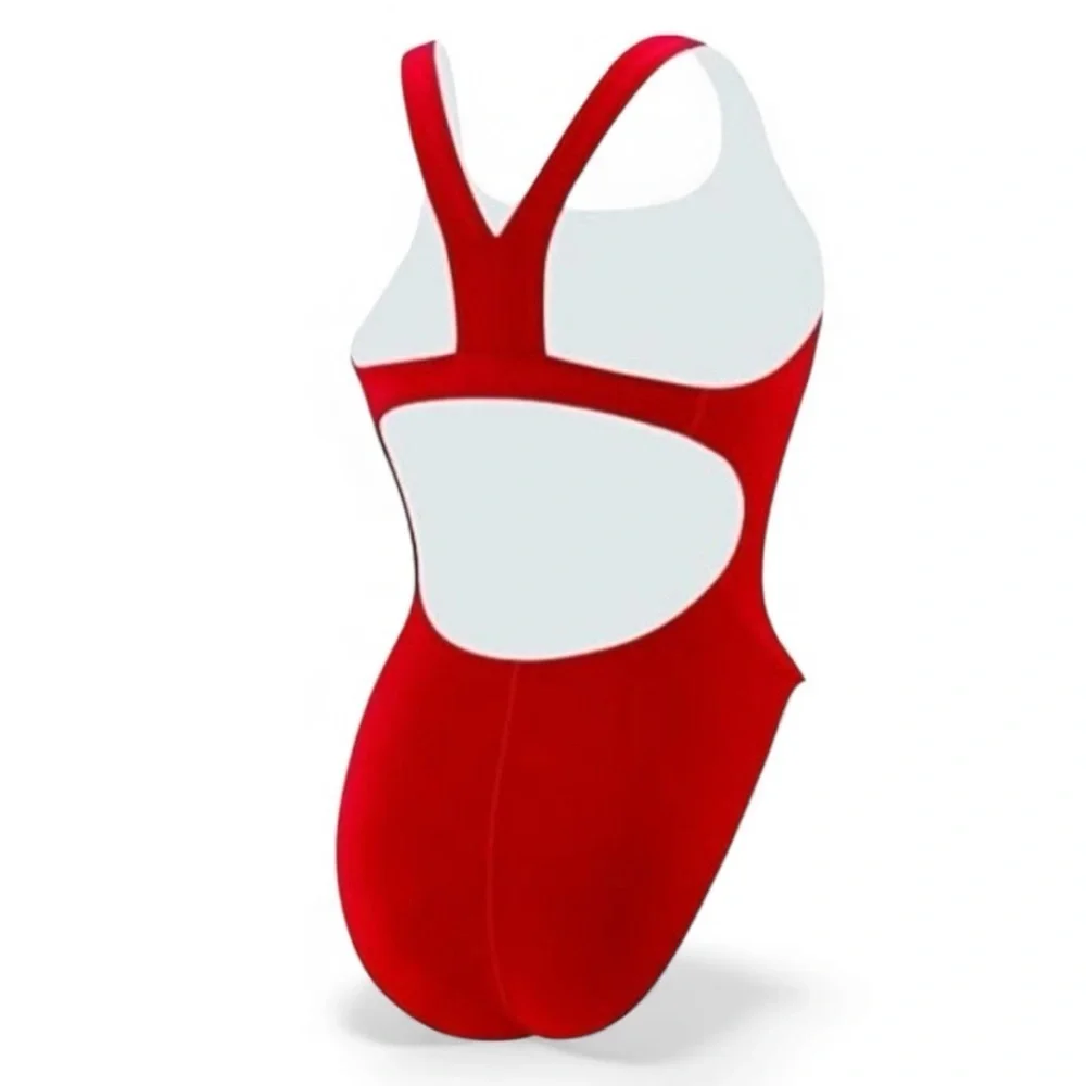 NWT Speedo Red Guard One Piece Swimsuit
